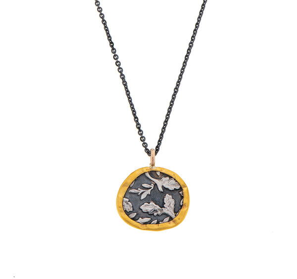 Nava Zahavi Coin Leaves Chain