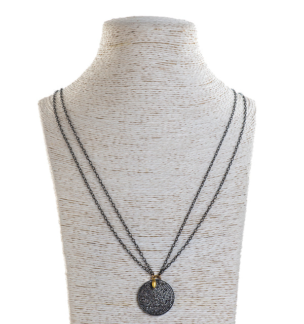 Circle of Diamonds Necklace